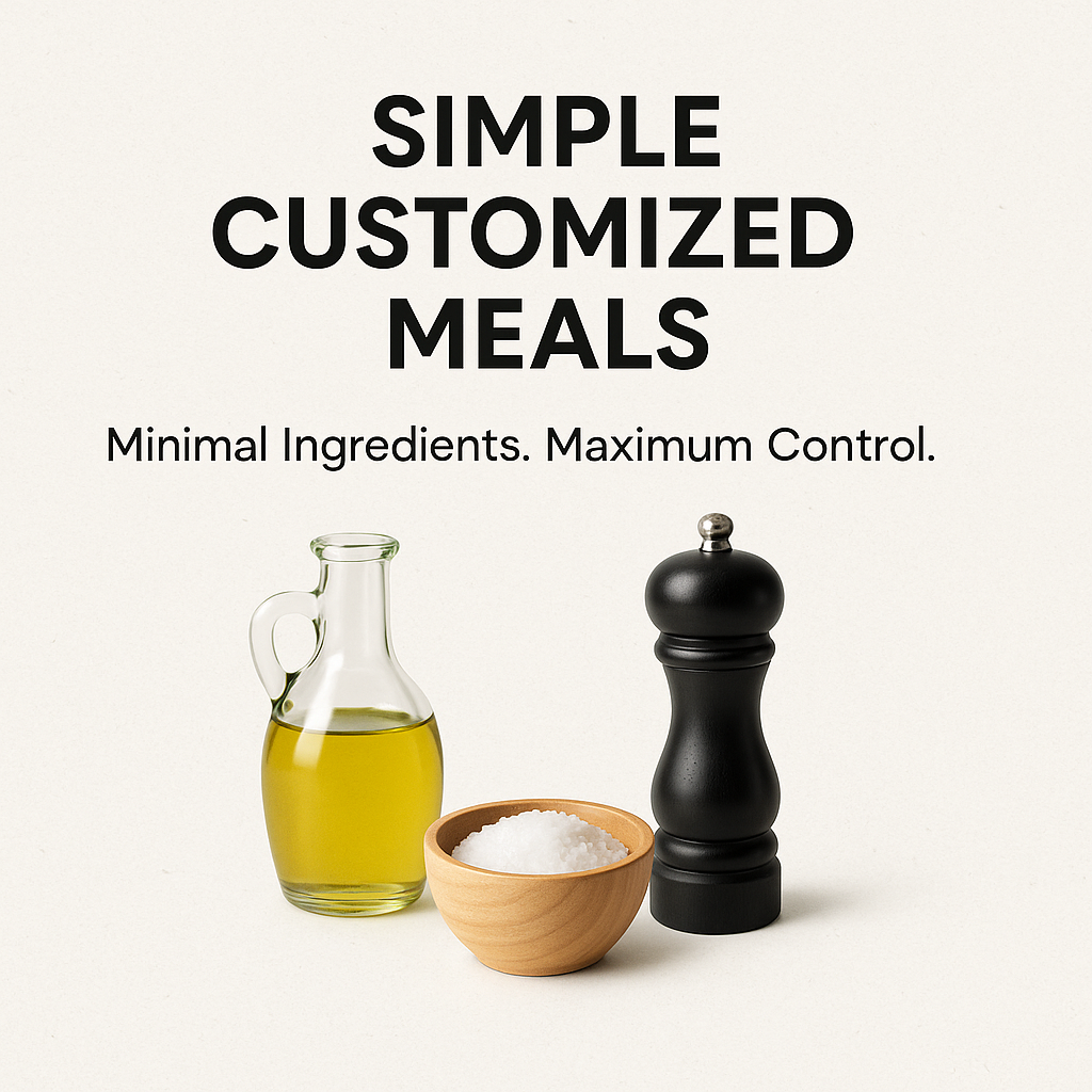 Simple Customized meals