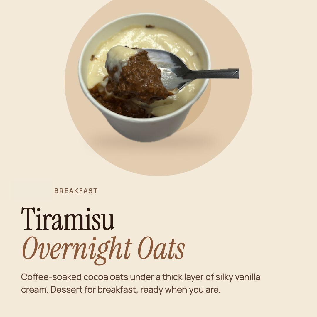 Tiramisu Overnight Oats